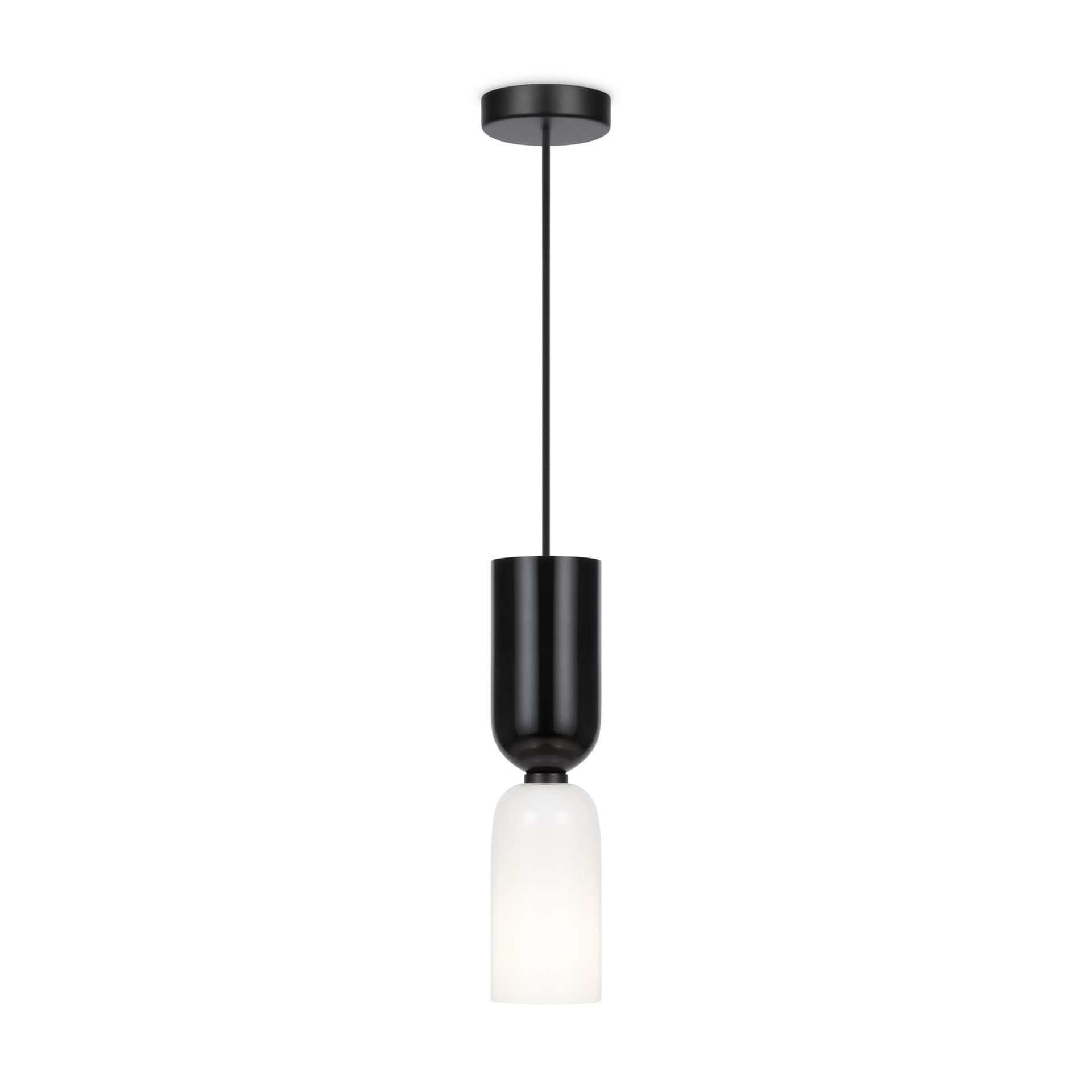Lampa wisząca w kolorze czerni i bieli MOD177PL-01B z serii MEMORY