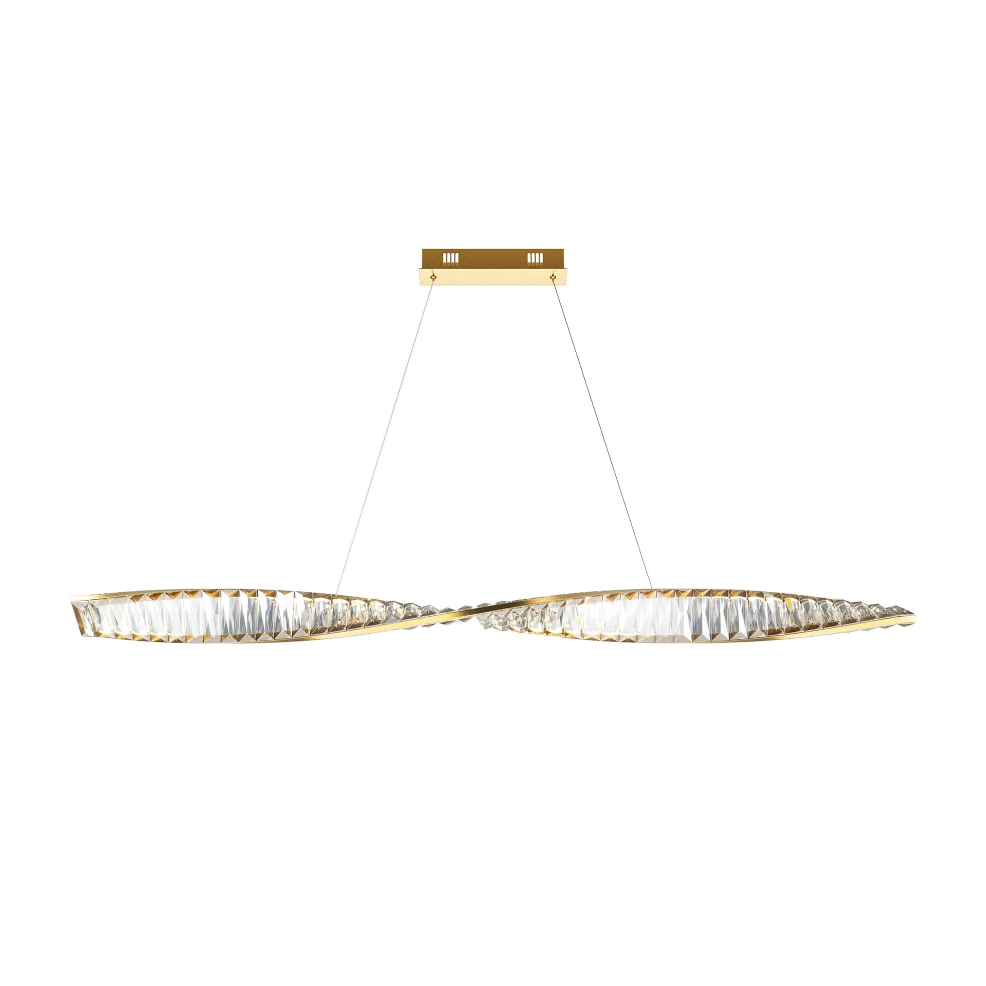 Lampa wisząca, ledowa, nad stół P097PL-L36BS3K z serii KRONE