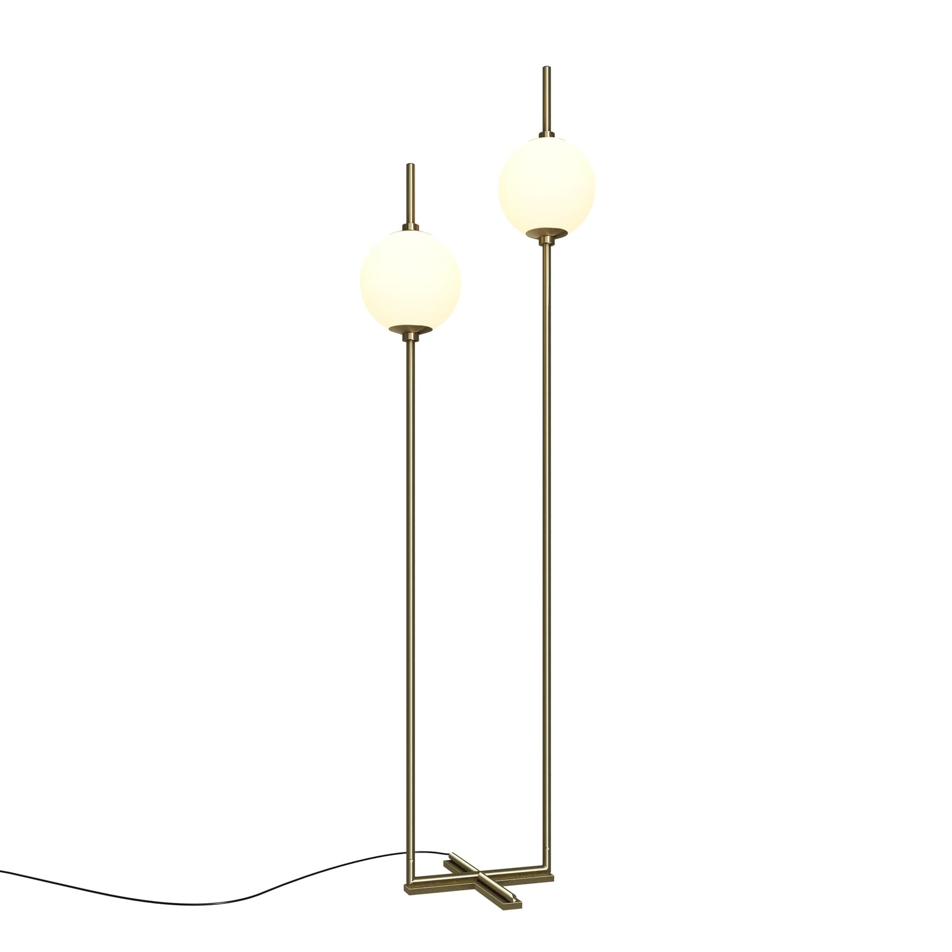 Lampa podłogowa z kloszami Z020FL-L12BS3K z serii THE SIXTH SENSE