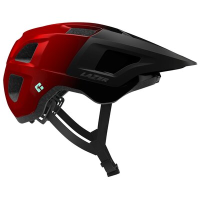 LAZER Lupo Kineticore Czarno-czerwony MTB ( uniwersalny)