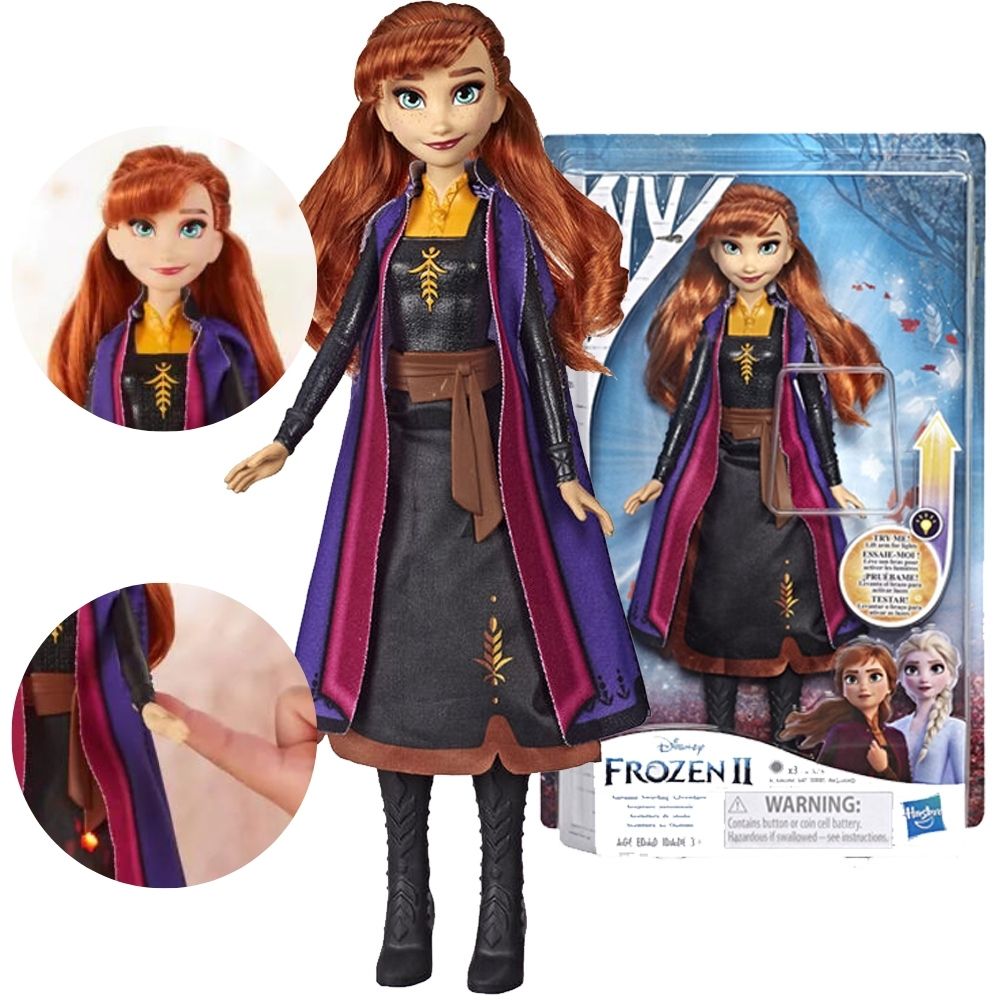 Lalka Hasbro Podświetlana suknia Anny Frozen