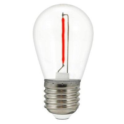 Żarówki do girlandy GOLDLUX 322180 0.3W E27 Czerwony