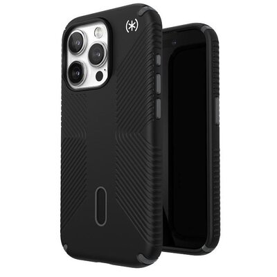 Speck Presidio2 Grip ClickLock & Magsafe - Etui iPhone 15 Pro (Black / Slate Grey / White)