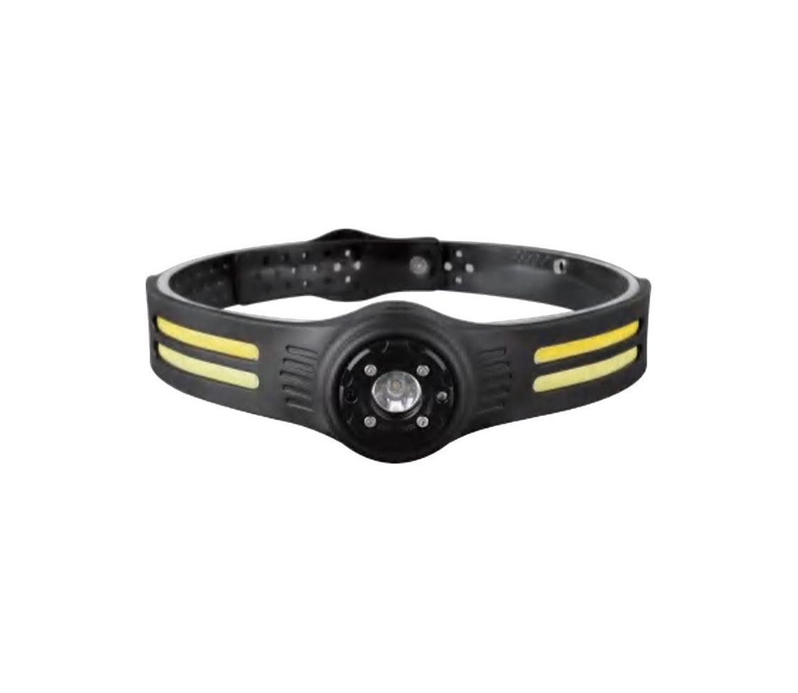 LED Czołówka akumulatorowa z czerwonym światłem USB LED/3W/5V IP43 470 lm 5 h