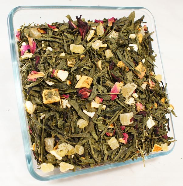 Herbata zielona aromat EGZOTYCZNA WYSPA 100g PYCHA