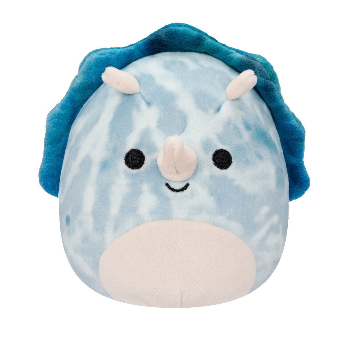 Squishmallows Flipmallows Seria 17, Pluszak, 13 cm Delilah/Jerome - Purple Dino/Blue Tie-Dye Triceratops - Flipamallows