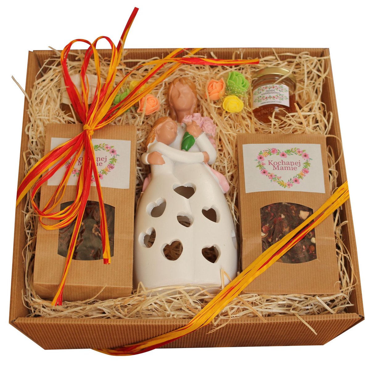 Figurka Mama z Córką Wyjątkowy Prezent dla Mamy Dzień Mamy Dzień Kobiet Walentynki Święta Upominek Podarunek dla Mamy