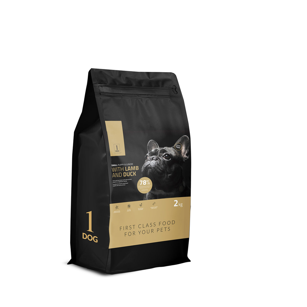 1DOG PUPPY SMALL 2KG LUMB DUCK JAGNIĘCINA KACZKA BEZ ZBÓŻ