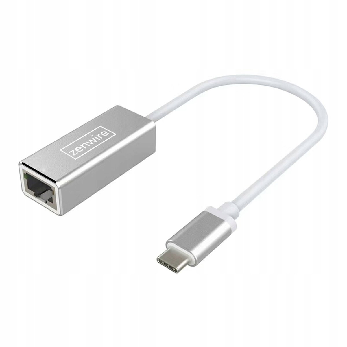 Adapter USB-C Fast Ethernet RJ45 Przejściówka USB A LAN Zenwire