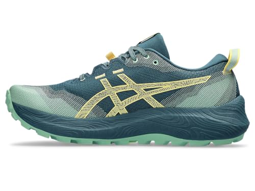 ASICS Żel-Trabuco 12, Męskie trampki, Magnetic Blue Faded Yellow, 43.5 EU