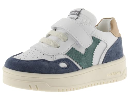 victoria 1257115, seul Pasek Wielobarwny, Pantofel Sneaker Części Wierzonka, Dziewczyny, Niebieski Niebiański, 26 EU/wąskie