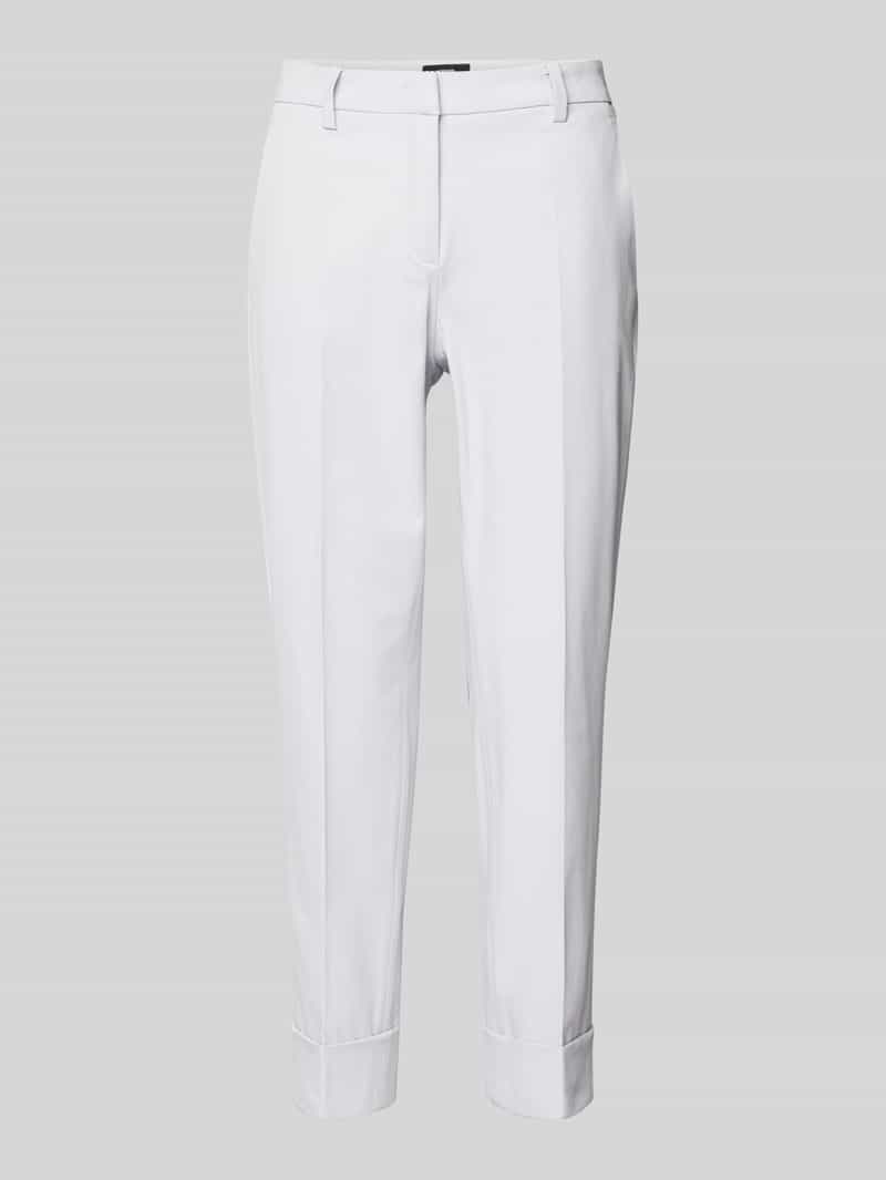 Spodnie materiałowe o kroju regular fit w kant model ‘KRYSTAL’