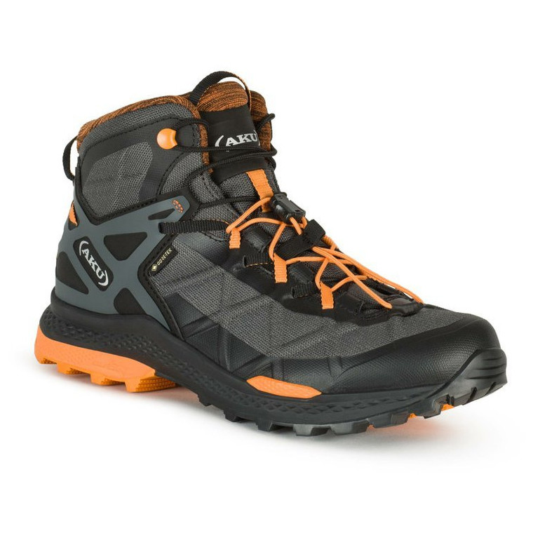 Buty męskie Aku Rocket Mid Gtx Rozmiar butów (UE): 43 / Kolor: czarny/pomarańczowy