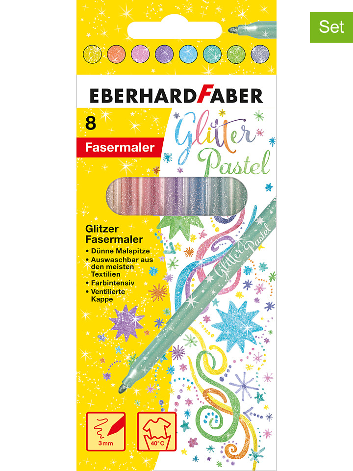 Eberhard Faber Brokatowe flamastry (16 szt.) 