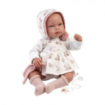 Lalka bobas płacząca Tala 44cm Llorens