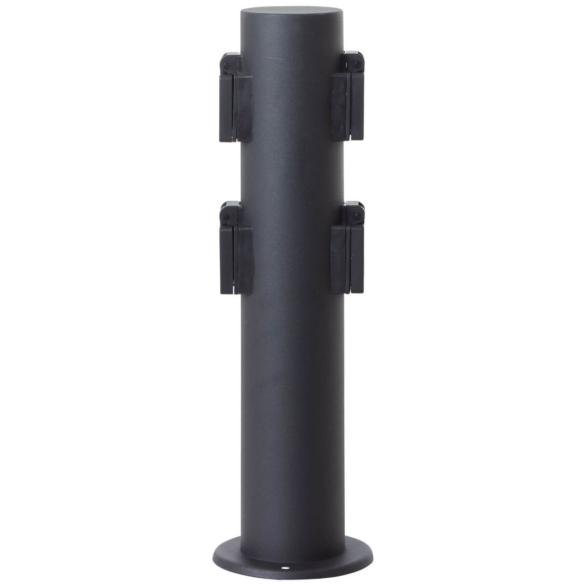 Słupek z gniazdkami Dody 96448A06 Brilliant zewnętrzny czarny