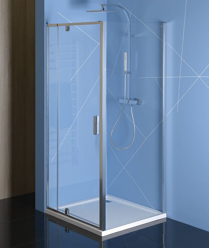 Polysan Easy Line Kabina prysznicowa kwadratowa 100x100x190 cm drzwi uchylne EL1715EL3415
