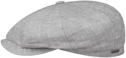 Kaszkiet z Lnu Hatteras Classic by Stetson, jasnoszary, 56 cm