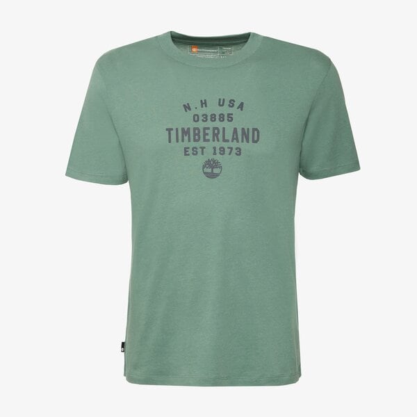 TIMBERLAND T-SHIRT REFIBRA FRONT GRAPHIC SHORT SLEEVE TEE - Timberland