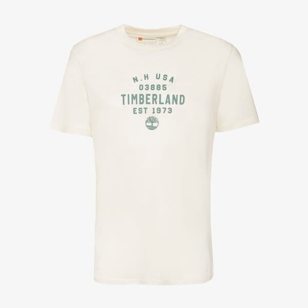 TIMBERLAND T-SHIRT REFIBRA FRONT GRAPHIC SHORT SLEEVE TEE - Timberland