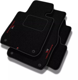 Dywaniki welurowe PERFORMANCE do Fiat 500c 2007-2020 - S1N00440