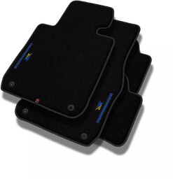Dywaniki welurowe PERFORMANCE Premium do Mercedes-Benz Klasa C C204 2007-2014 - Sedan, Kombi - F1N00820
