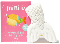Mini U - Mermaid Tail Bath Bomb - Kula do kąpieli dla dzieci - Ogon Syreny - 150 g