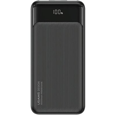USAMS Powerbank 30000mAh 10W 1C+2A czarny XY Series 30KCD20201 US-CD2023