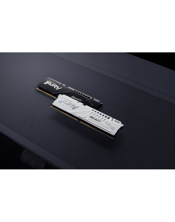 kingston Pamięć DDR5 Fury Beast 32GB(1*32GB)/5200  CL40 Biała
