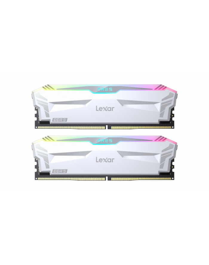 lexar Pamięć DDR5 ARES RGB Gaming 32GB(2*16GB)/6400 biała