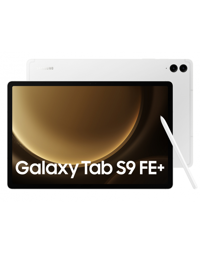 SAMSUNG Galaxy Tab S9 FE+ 128GB, Tablet PC (silver, Silver, System Android 13)