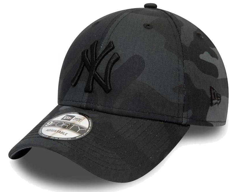 Czapka NEW ERA New York Yankess 9FORTY League Basic szara moro