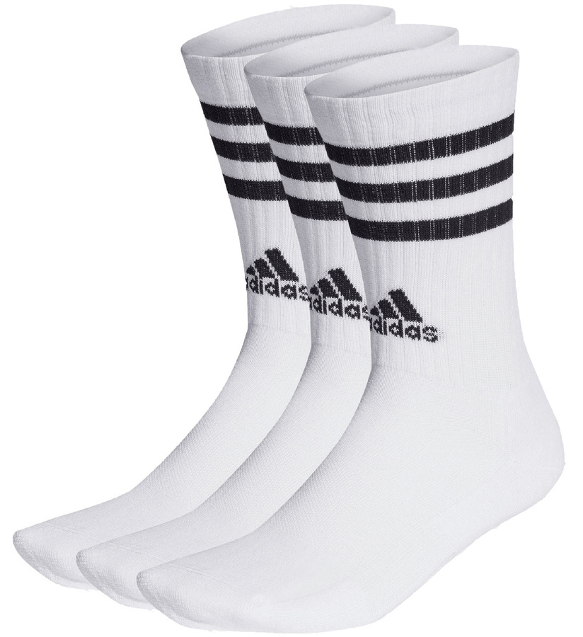 Skarpety ADIDAS męskie Cushioned Crew Socks 3PACK białe