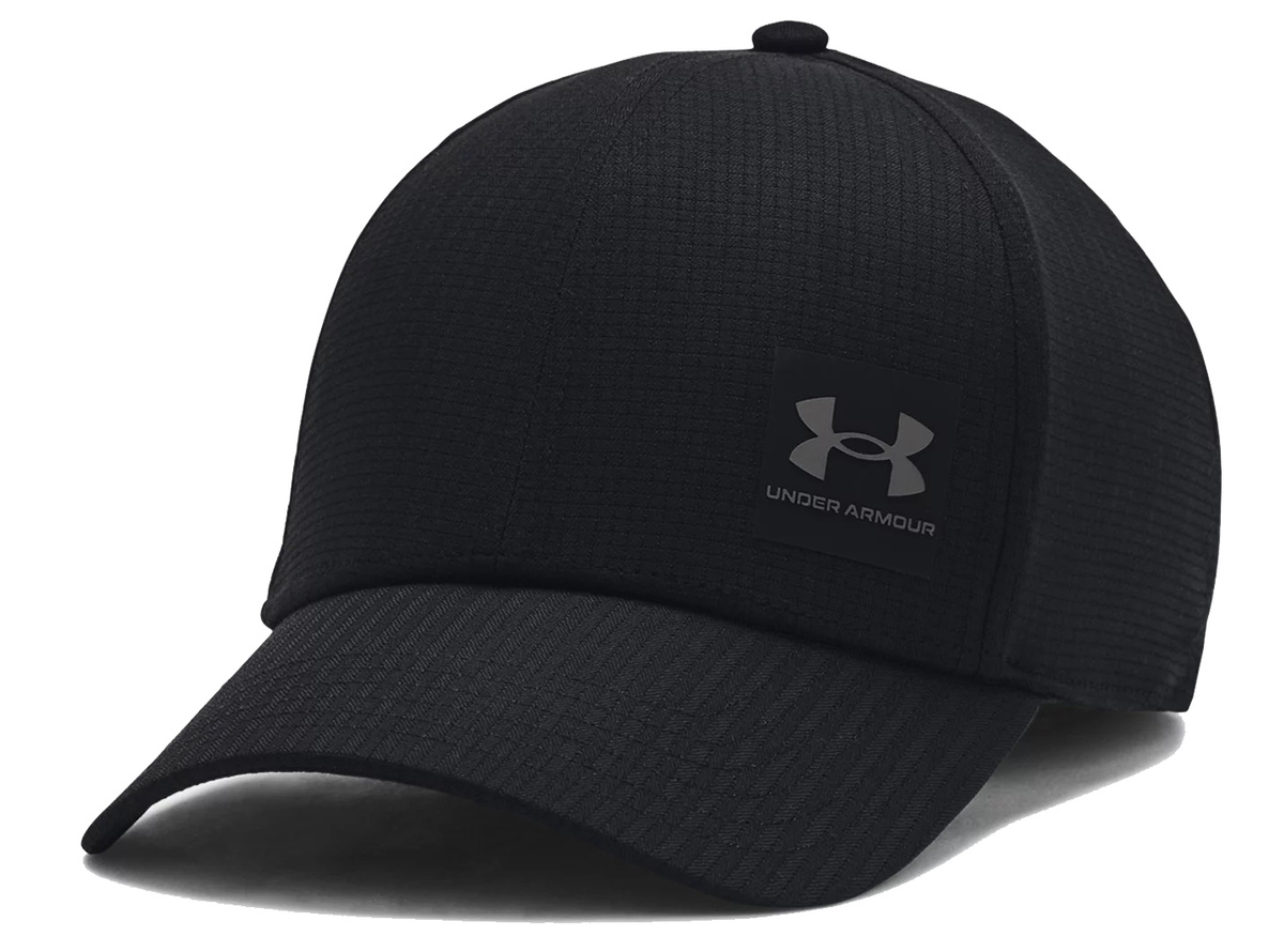 Czapka męska UNDER ARMOUR z daszkiem Iso-chill Armourvent Adj Czarna