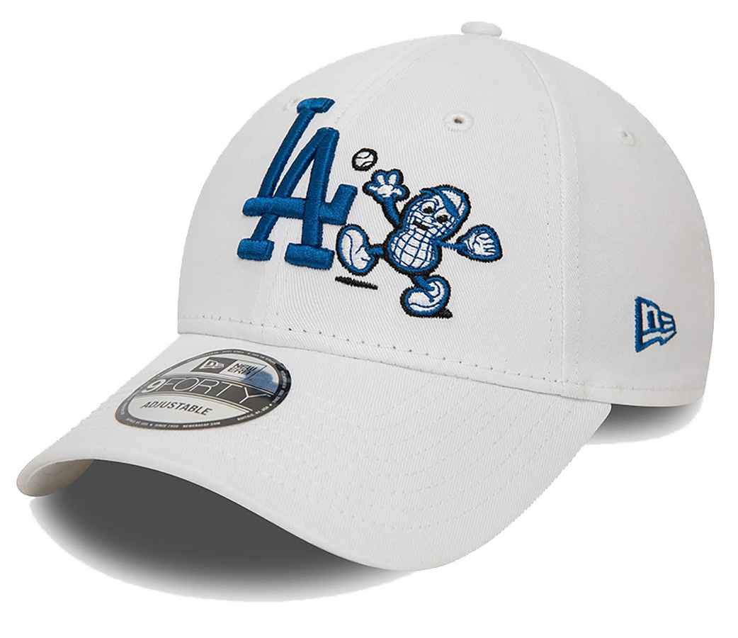 Czapka z daszkiem NEW ERA LA Dodgers Food Character 9FORTY biała