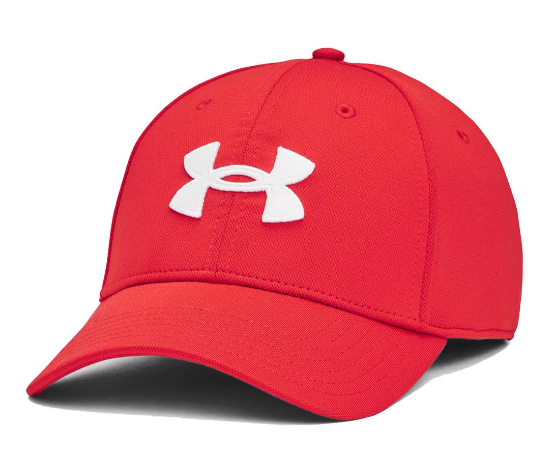 Czapka Under Armour BLITZING Bejsbolówka czerwona M/L