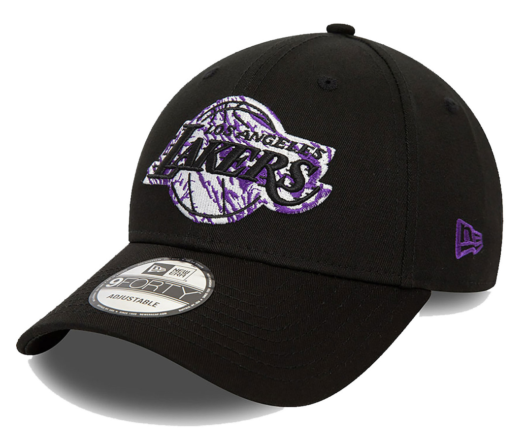 Czapka z daszkiem NEW ERA LA Lakers Infill Black 9FORTY