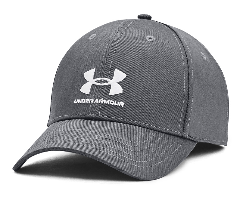 Czapka męska UNDER ARMOUR z daszkiem Branded Adjustable Szara