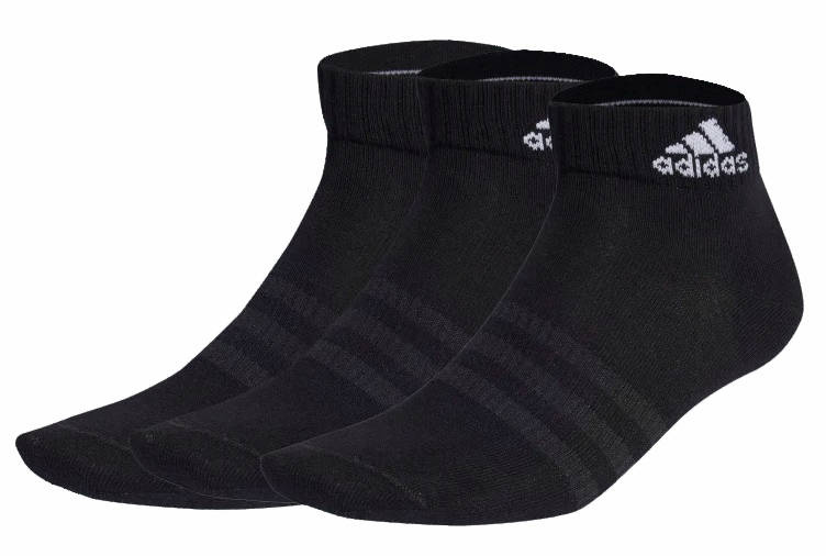 Skarpety ADIDAS czarne Thin and Light 3 Pary