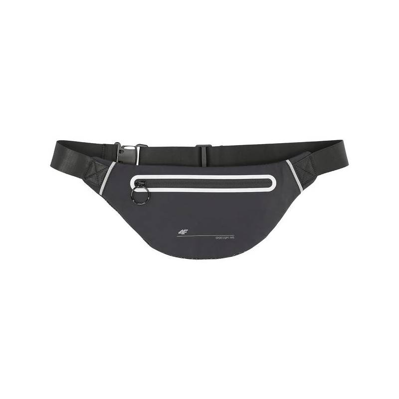 Saszetka na pas 4F Nerka biodrowa Sportowa czarna