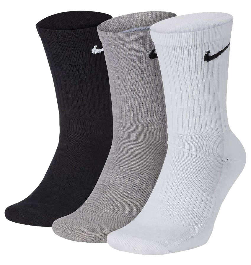 Skarpety długie NIKE Everyday Cotton Cushion 3 PAK sportowe