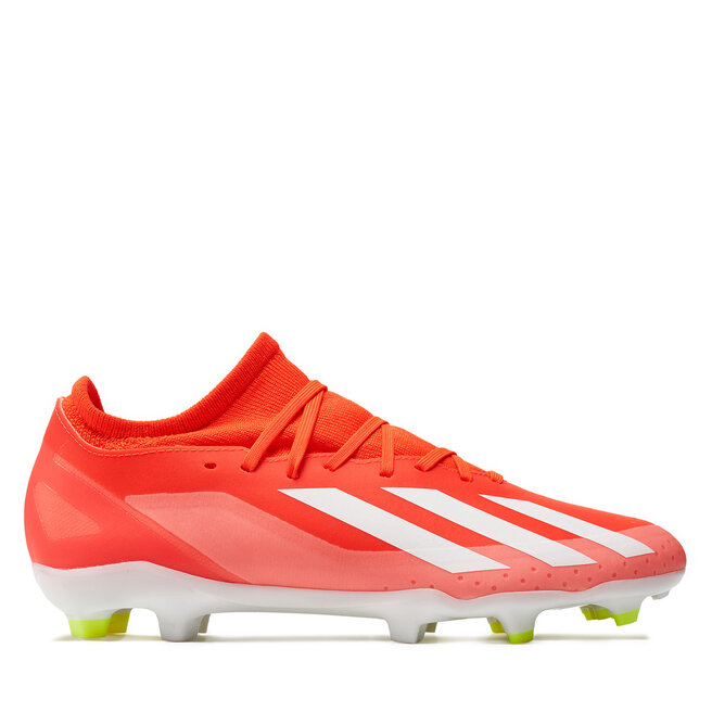 Buty do piłki nożnej adidas X Crazyfast League FG IE2377 Czerwony