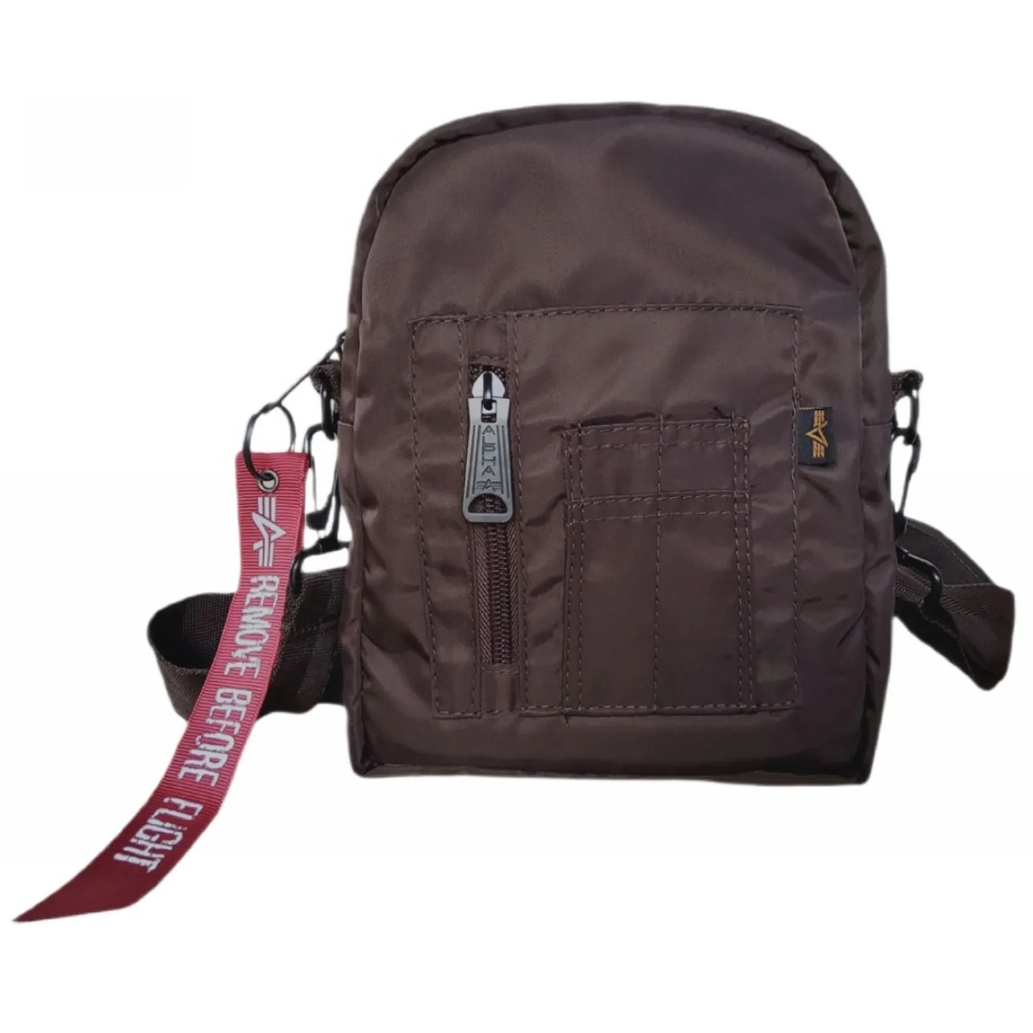 Saszetka sportowa Alpha Industries Crew Carry Bag 196924 696 - Hunter Brown RATY 0% | PayPo | GRATIS WYSYŁKA | ZWROT DO 100 DNI
