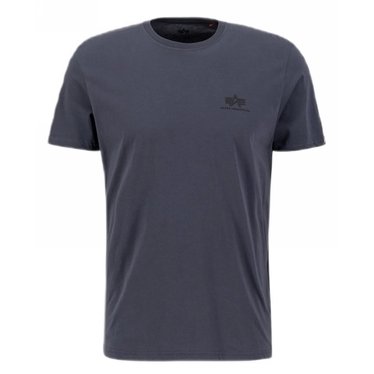 Koszulka Alpha Industries Small Logo Basic 188505 412 - Grafitowa RATY 0% | PayPo | GRATIS WYSYŁKA | ZWROT DO 100 DNI