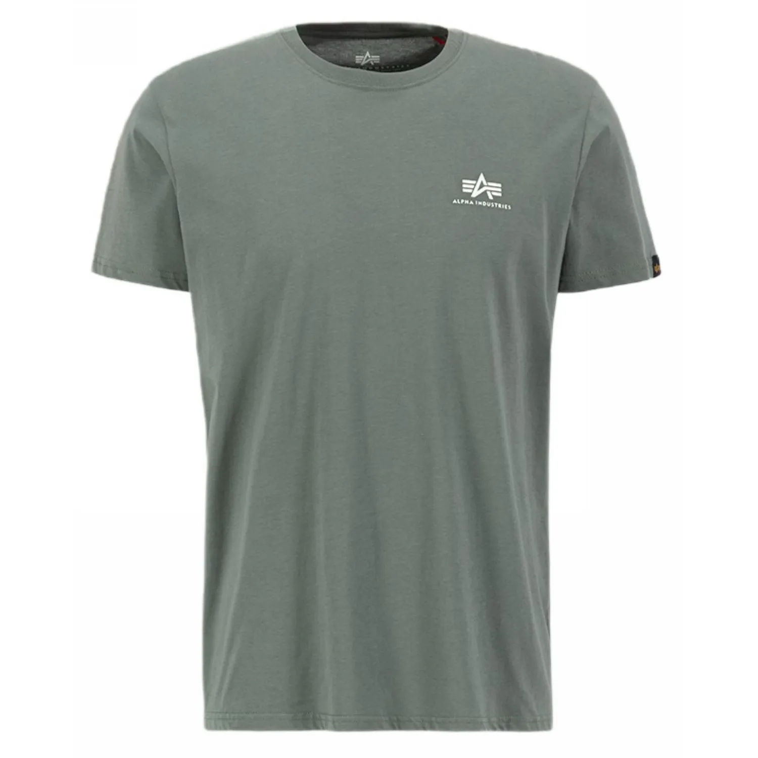 Koszulka Alpha Industries Small Logo Basic 188505 432 - Vintage Green RATY 0% | PayPo | GRATIS WYSYŁKA | ZWROT DO 100 DNI