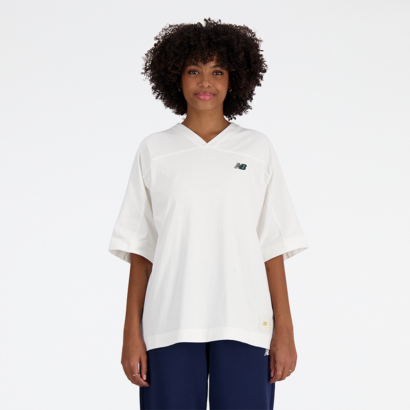 Koszulka damska New Balance WT41512SST  biała