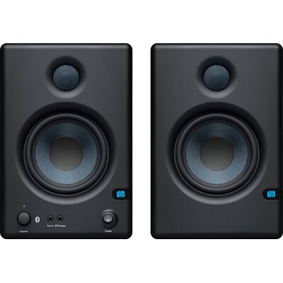 PreSonus Eris 4.5BT Gen 2 — 4.5-inch Powered Desktop Speakers with Bluetooth for Multimedia, Gaming, Studio-Quality Music Production, 50W Power