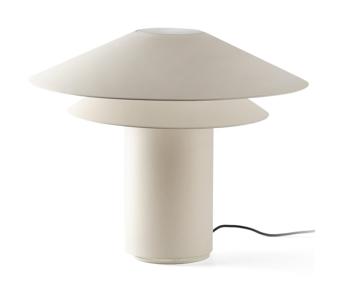 FARO 20069 - Lampa stołowa SHAN 1xE27/15W/230V pergamin kremowa