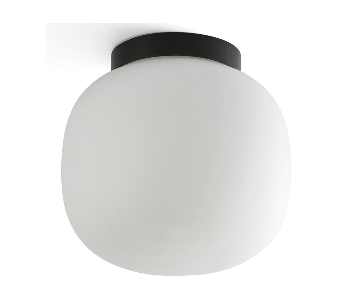 FARO 68611 - Lampa sufitowa AMELIA 1xE27/15W/230V IP44 biała/czarna