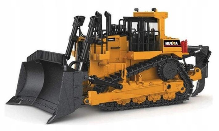 Spychacz Z Koparką Metalowa 1:50 Huina 1700